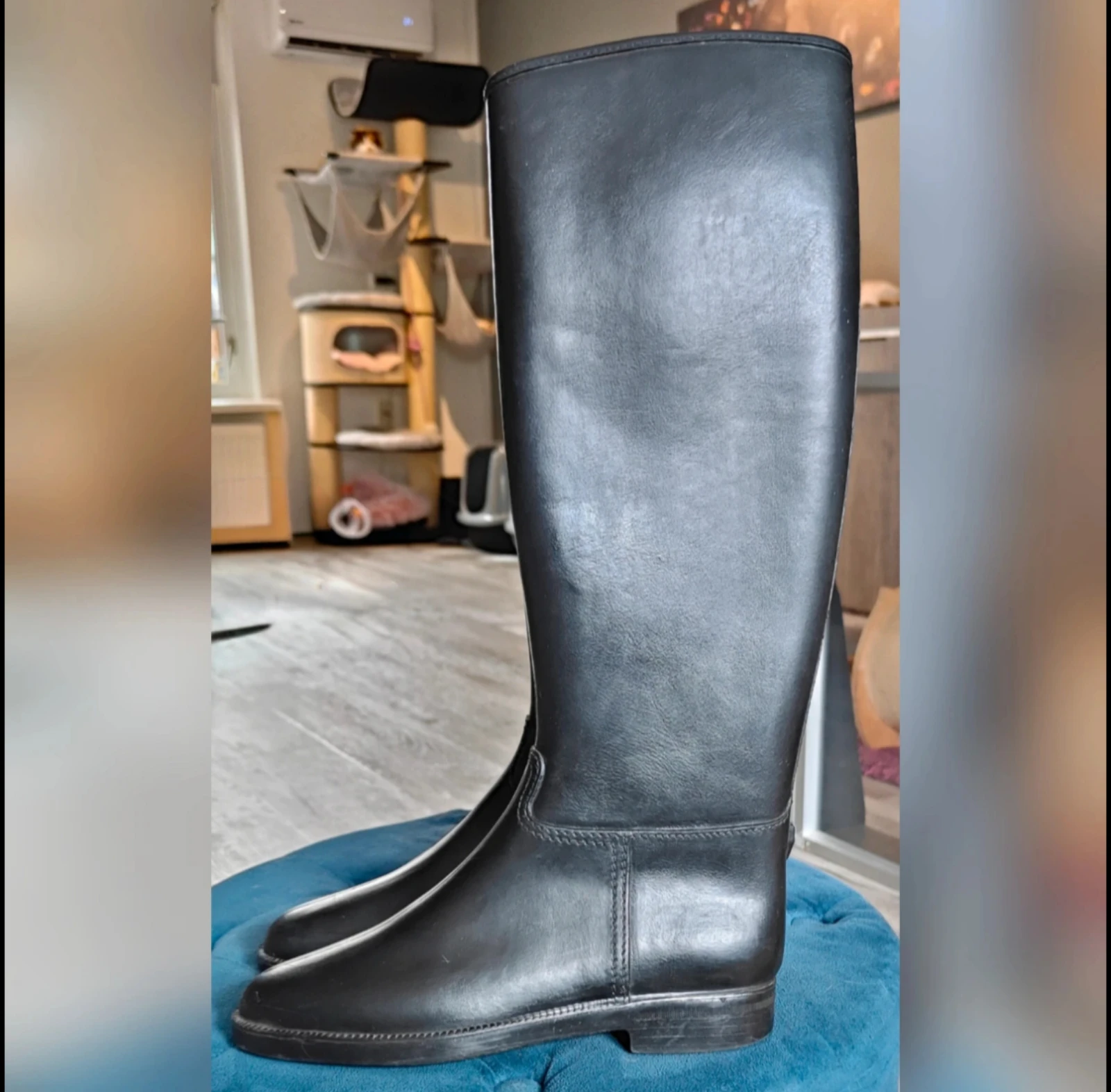 Black Riding Boots, Winner Riding Boots size 36 – photo 2